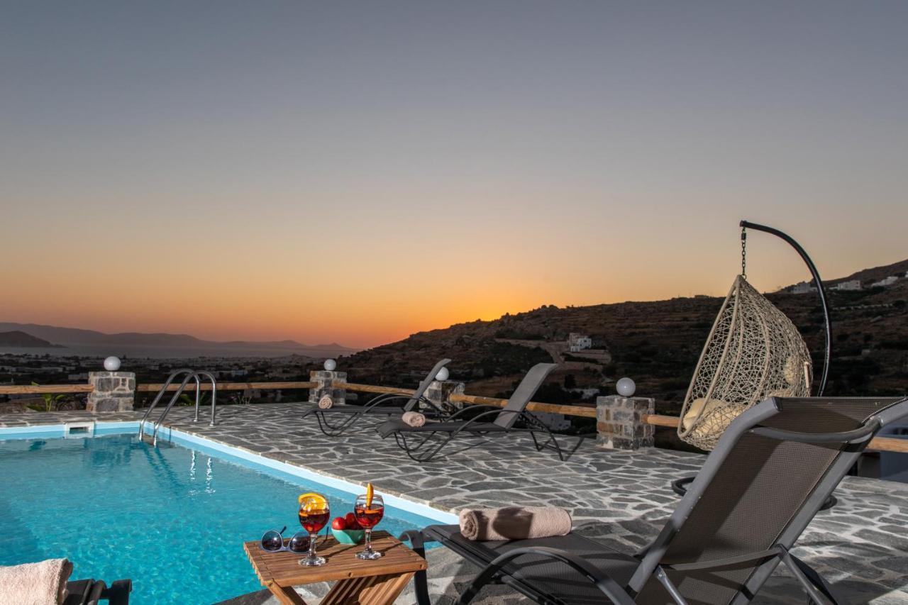 Pleiades Villas Naxos Agkidia Exterior foto