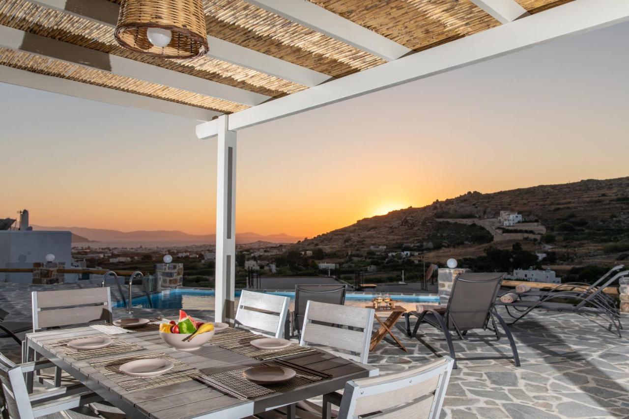 Pleiades Villas Naxos Agkidia Exterior foto
