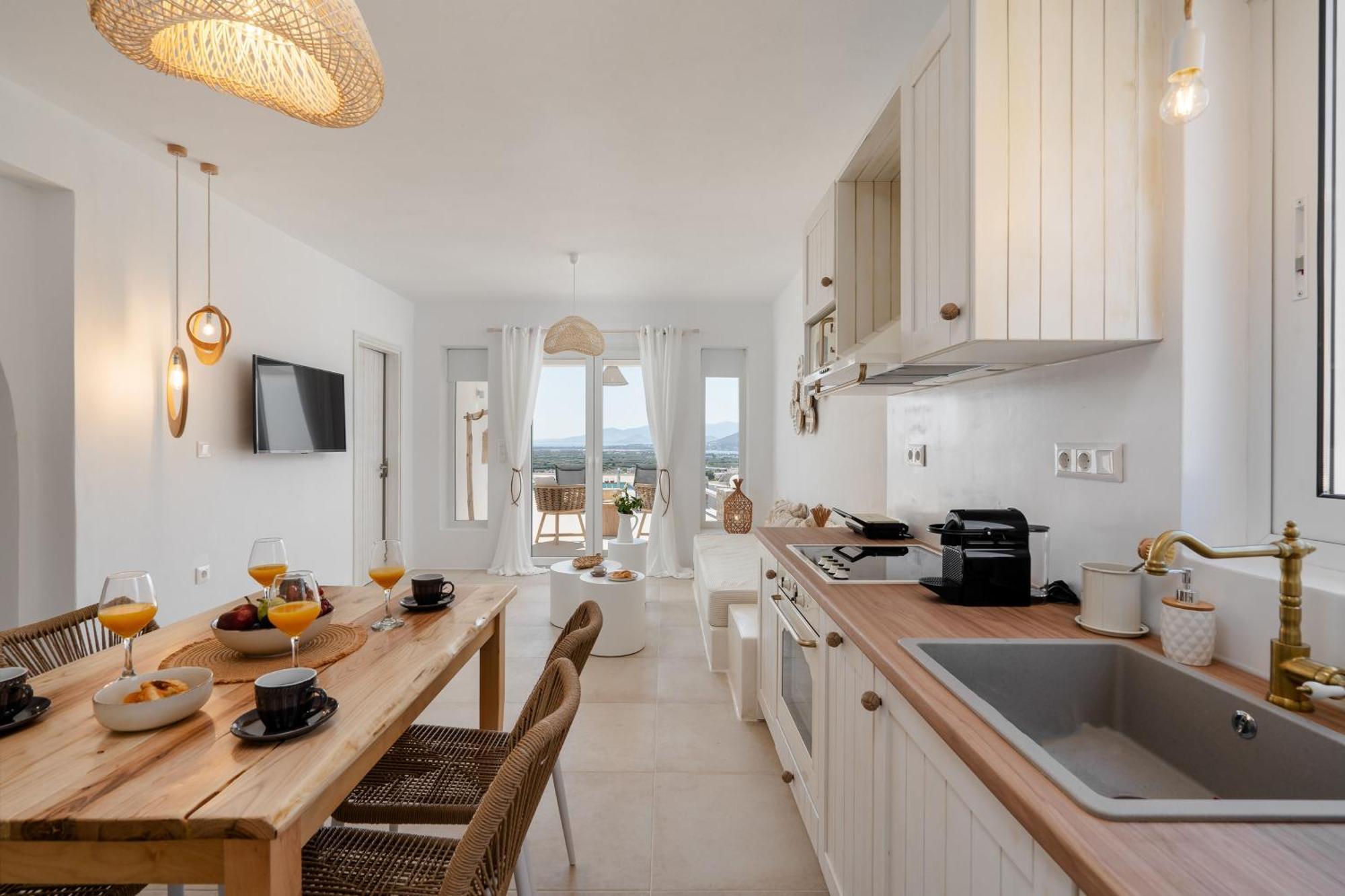 Pleiades Villas Naxos Agkidia Zimmer foto